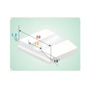 BACKING CERAMICO TG20301212J Caixa com 36 Metros