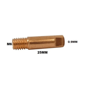 Bico de Contato para Tocha MIG / MAG E-CU 0.9MM -M6X25MM