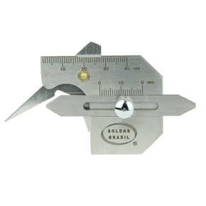 Calibre de Solda Multi-Função SB-10B Medidor Aço Inox