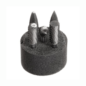 Conjunto 5Peças de Lima Rotativa F5 S6 Lukas - Jogo de Fresas