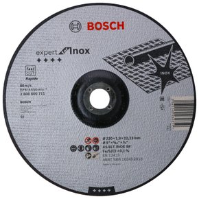 Disco Corte Bosch Expert for Inox 230x1,9mm Centro Deprimido