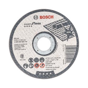 Disco de Corte Bosch Expert for Inox 115x2,0mm Centro Reto