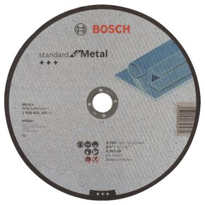 Disco de Corte Bosch Standard for Metal 230x3mm Reto