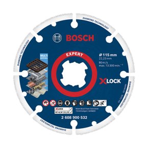 Disco de corte diamantado Bosch EXPERT Bosch X-Lock 115mm