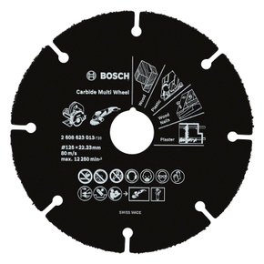 Disco de Corte Multimaterial Bosch para Esmerilhadeira 125mm