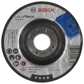 Disco de Desbaste Bosch Expert for Metal 115x6mm Deprimido