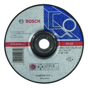 Disco de Desbaste Bosch Expert for Metal 180x6mm Deprimido