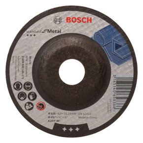 Disco de Desbaste Bosch Standard for Metal 115x6mm Deprimido