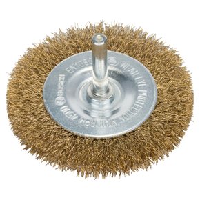 Escova de aço Bosch para furadeira arame ondulado 75mm
