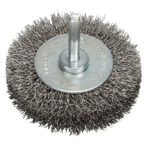 Escova de aço Bosch para furadeira arame ondulado inox 70mm