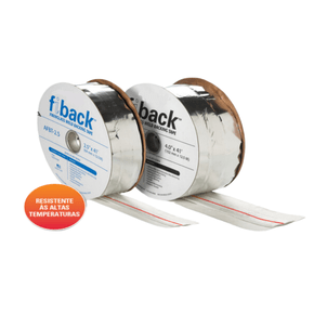 Fiback Fita Backing Solda 64MM X 12.5M AFBT-2.5 -600AMP Aquasol