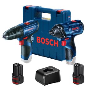 Kit Bosch Furadeira e Parafusadeira GSB 120-LI e C