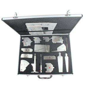 Kit de Calibres de Soldagem com 16 Peças SB-01 com Maleta