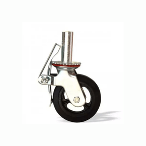 RODIZIO ANDAIME C/FREIO 8" BORRACHA (200 X 50)