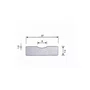 BACKING DE CERAMICA SB CONCAVE 9  WT-402 CAIXA COM 36 MT