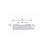 BACKING DE CERAMICA SB WT-604 - CONCAVE 18 (COM 12 MT)