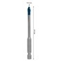 Broca para porcelanato Bosch EXPERT HEX-9 Hard Ceramic 5x90mm