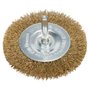 Escova de aço Bosch para furadeira arame ondulado 75mm