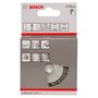 Escova de aço Bosch para furadeira arame ondulado inox 70mm