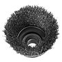 Escova de aço copo Bosch para furadeira arame ondulado 50mm
