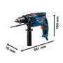 Furadeira de Impacto Bosch GSB 16 RE 850W 220V