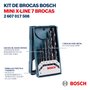Jogo de brocas metal Bosch Mini X-Line 2-10mm 7 peças