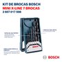 Jogo de brocas metal Bosch Mini X-Line 2-10mm 7 peças