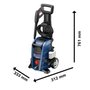 Lavadora de Alta Pressão Bosch GHP 180 1800 PSI 1500W 220V