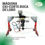 Máquina Oxi-Corte SB-1000D Boca de Lobo  Diâmetro Corte 80-1000mm