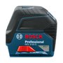 Nível a laser verde Bosch GCL 2-15 G 15m, suporte e maleta