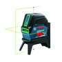 Nível a laser verde Bosch GCL 2-15 G 15m, suporte e maleta
