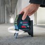 Nível a laser verde Bosch GCL 2-15 G 15m, suporte e maleta