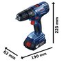 Parafusadeira Furadeira Impacto Bosch GSB 180-LI 18V 1 bateria