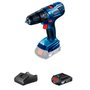 Parafusadeira Furadeira Impacto Bosch GSB 180-LI 18V 1 bateria